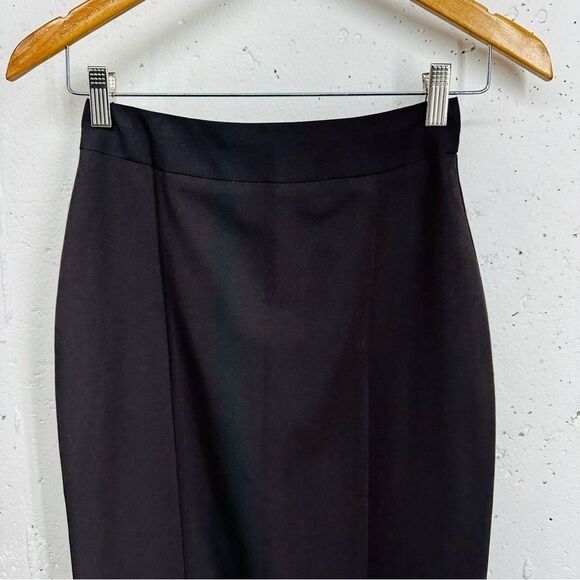 asos size 2 Black Lined Midi Skirt NEW with tags - Picture 5 of 14